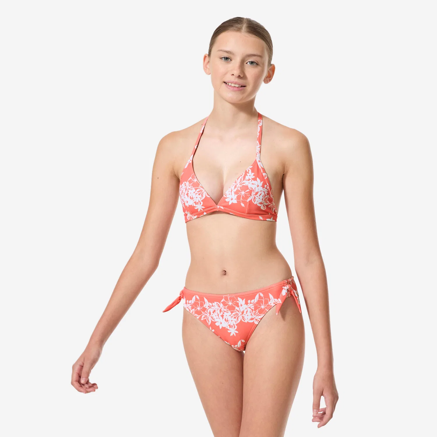 Детское бикини-комплект для девочек Tania Paradise Decathlon, Pfirsichfarben