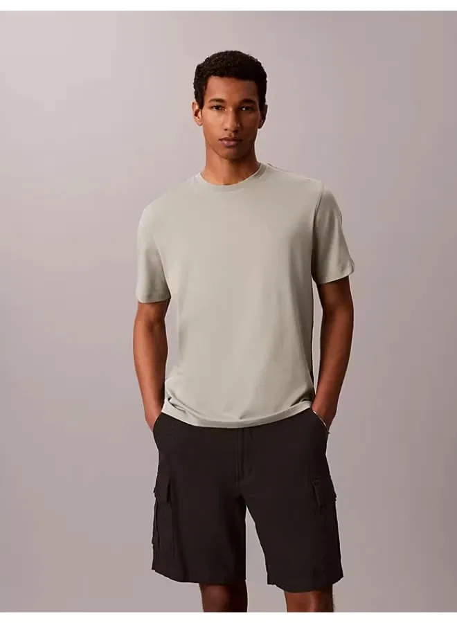 Футболка хлопковая Luxury cotton Calvin Klein, тень