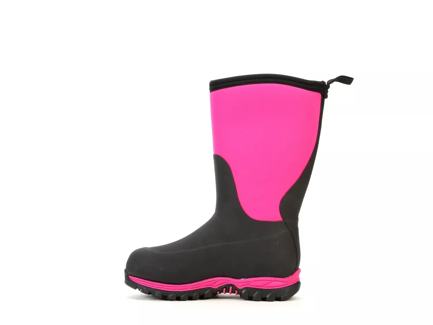 Сапоги Rugged II, детские, The Original Muck Boot Company, розово-черные — фото 3