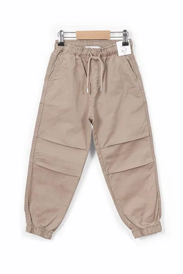 Детские брюки для девочек из габардина Tommiks Kids, Beige