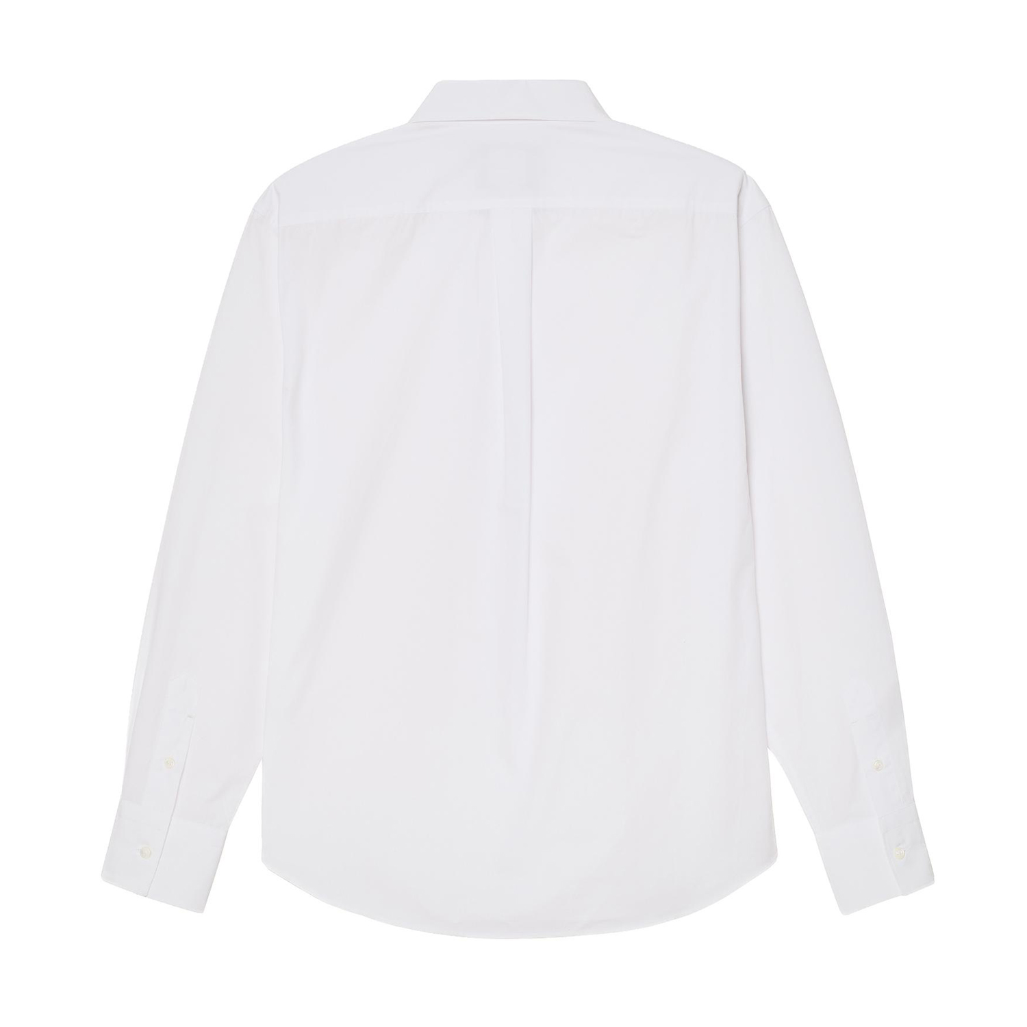 Рубашка Zara Benito Antonio Collection Regular Fit Cotton Poplin, белый — фото 2