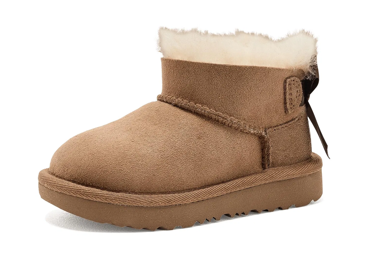 Ботинки Ultra Mini Bailey Bow (для малышей) Ugg Kids, Chestnut