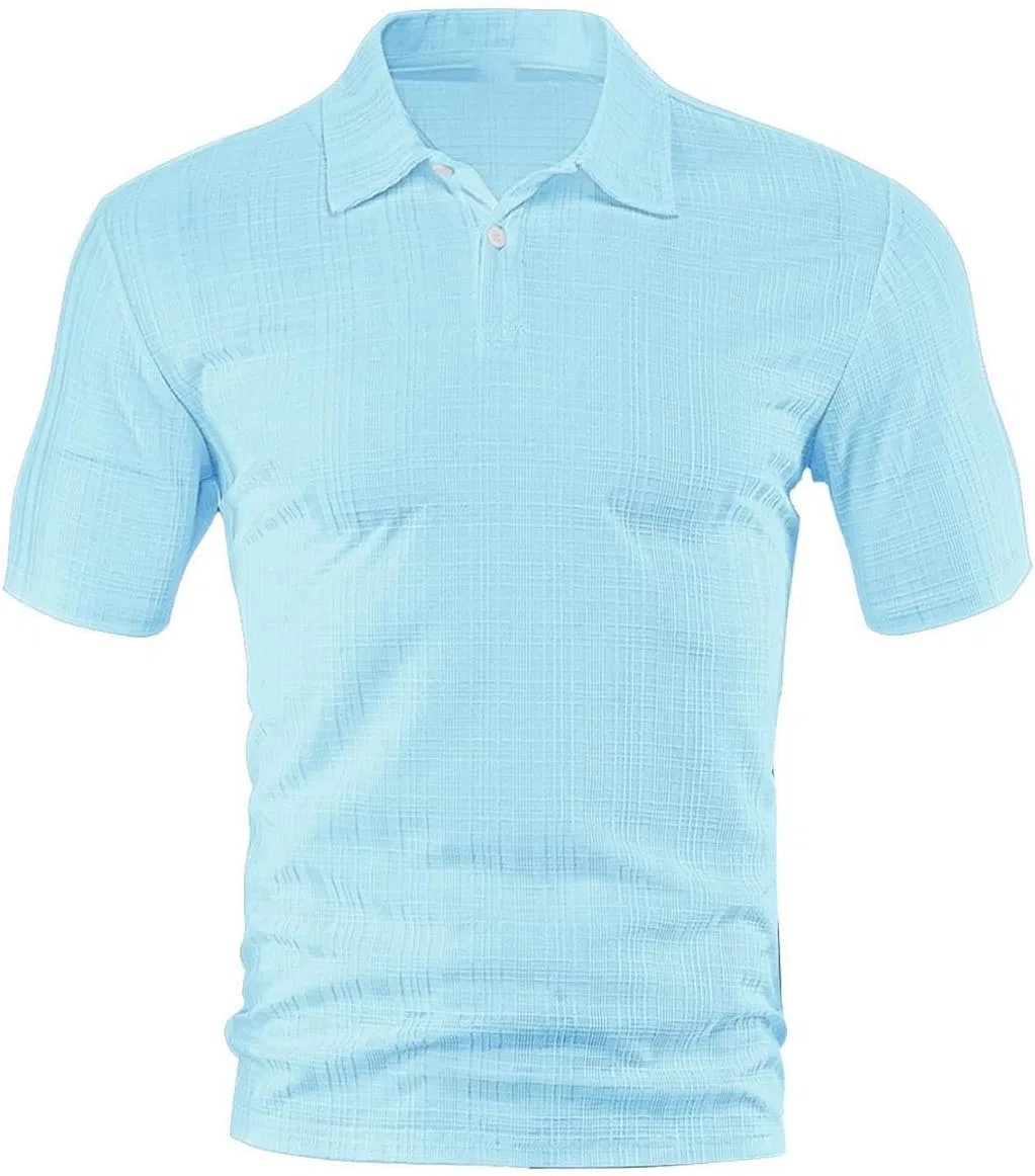 Мужская быстросохнущая поло Athletic, Light Blue