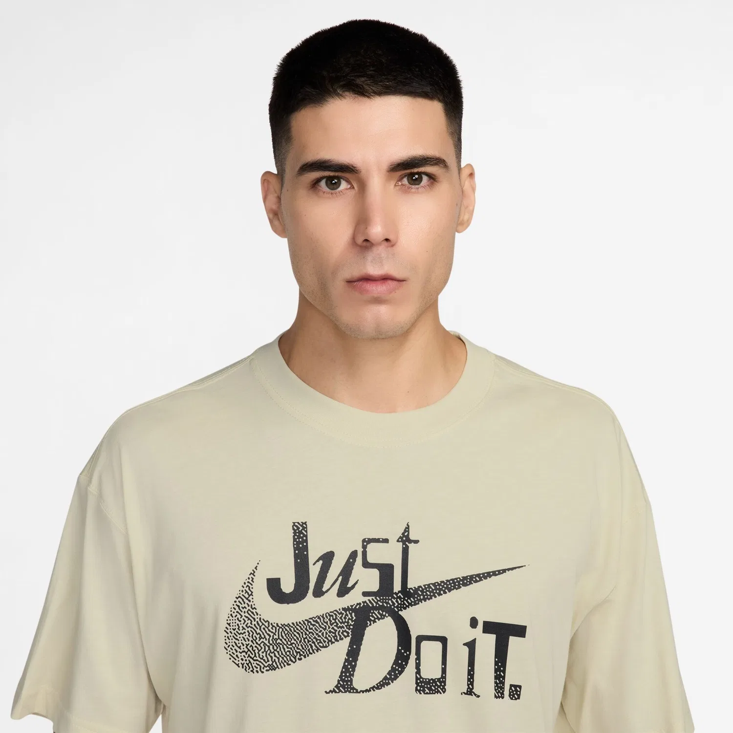 Мужская футболка спортивного стиля Nike, Khaki — фото 3