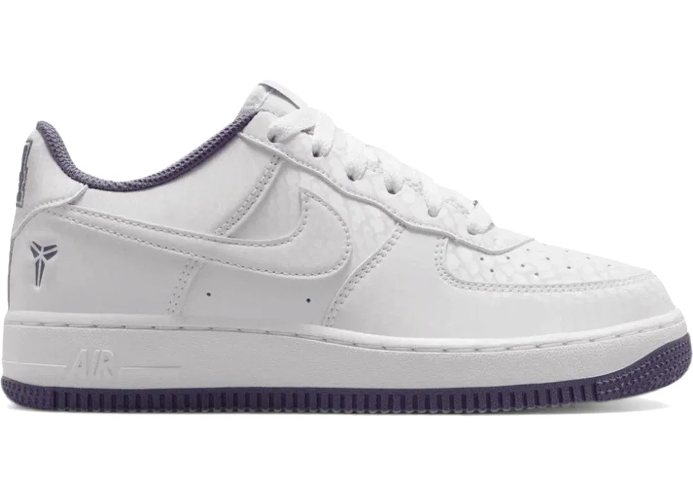 Детские кроссовки Lifestyle с принтом Nike Air Force 1 Low Nike, Summit White/Daybreak