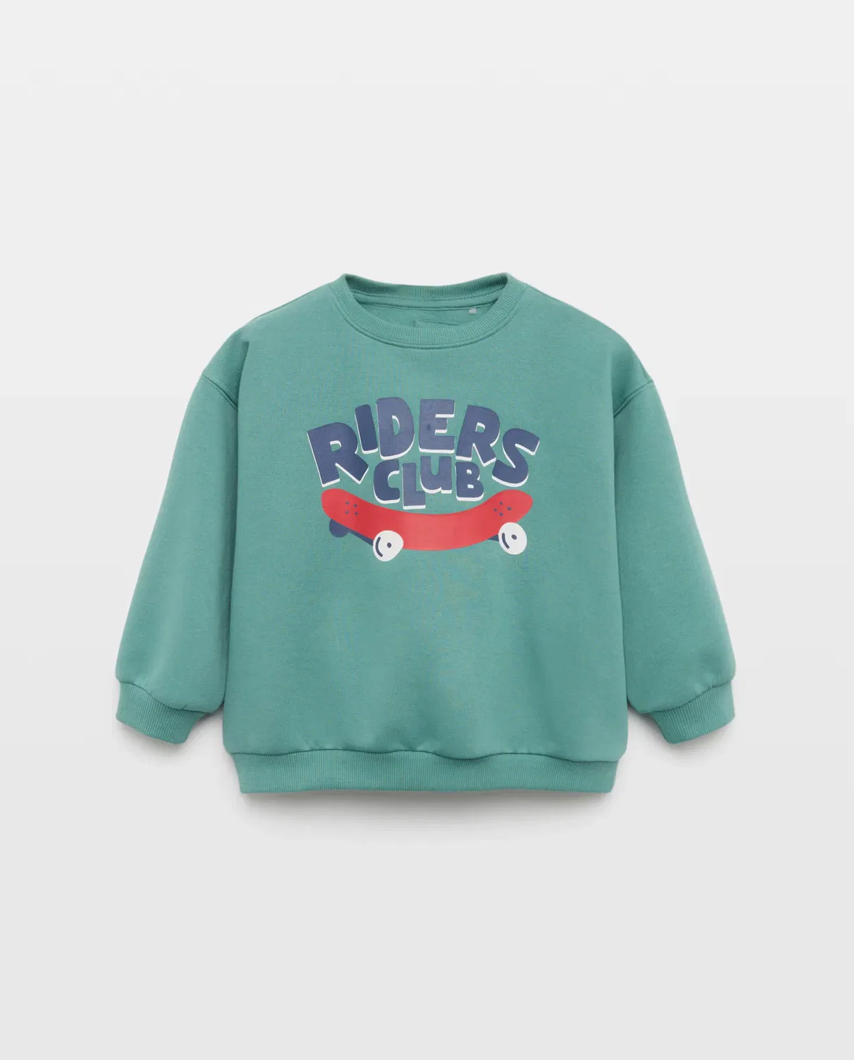 Детская худи для мальчиков с круглым вырезом Kids El Corte Inglés, Verde — фото 4