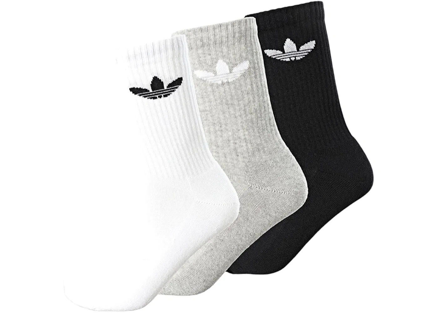 Унисекс носки с принтом 3 пары Socks (3 Pack) Adidas, Multicolor