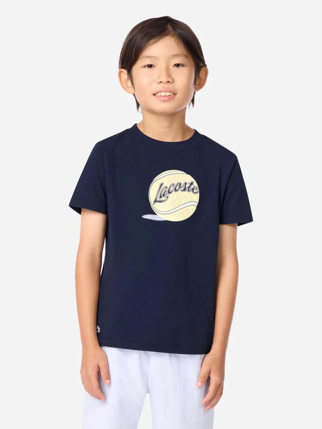 Футболка с принтом Lacoste Blue Tennis Ball Lacoste, синий