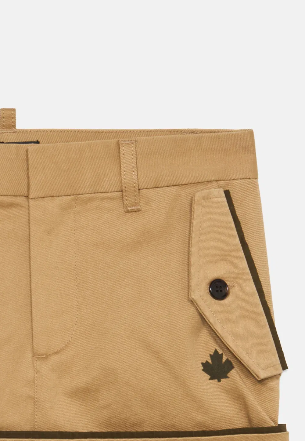 Мини-Юбка Dsquared2, Camel — фото 4