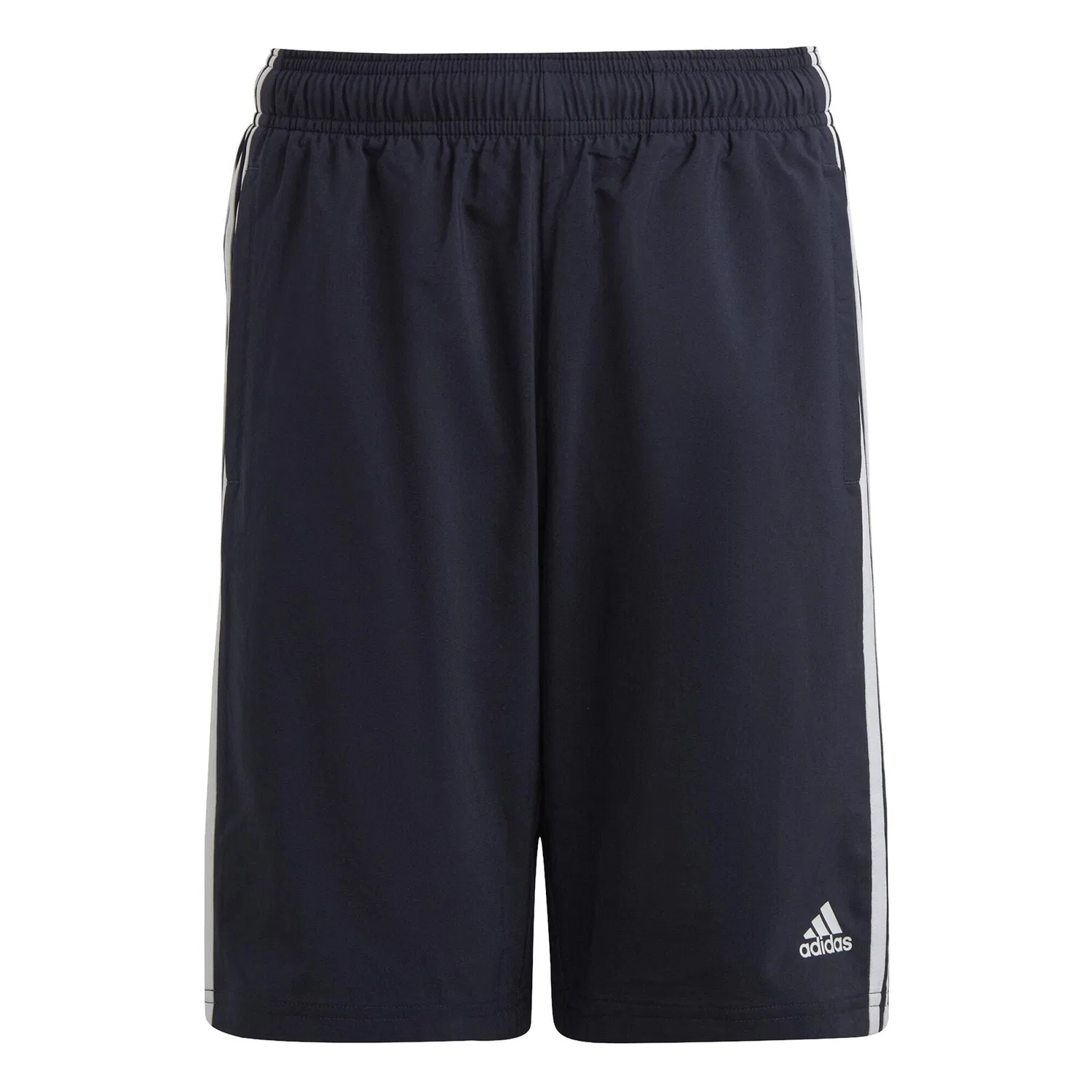 Детские шорты с принтом Essentials 3-Streifen Woven Adidas, Dunkelblau Weiss Blau
