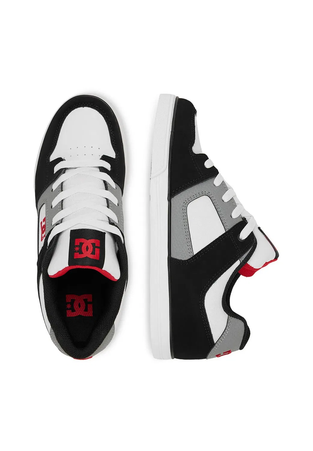 Кроссовки для мальчиков Pure adbs300267-wbd - кроссовки Dc Shoes, White — фото 2