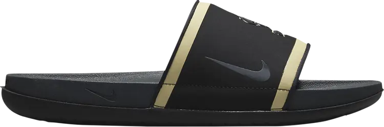 

Сандалии Nike NFL x OffCourt Slide 'New Orleans Saints', черный