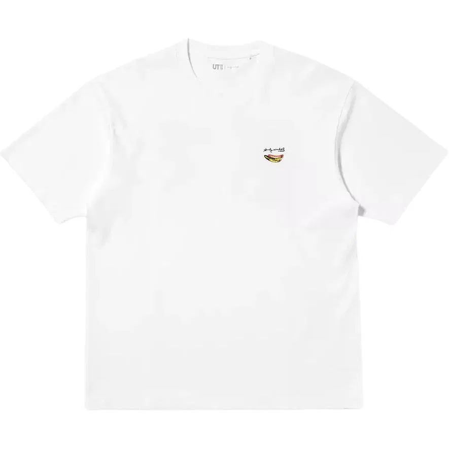 Унисекс футболка с принтом UNIQLO x Andy Warhol, White