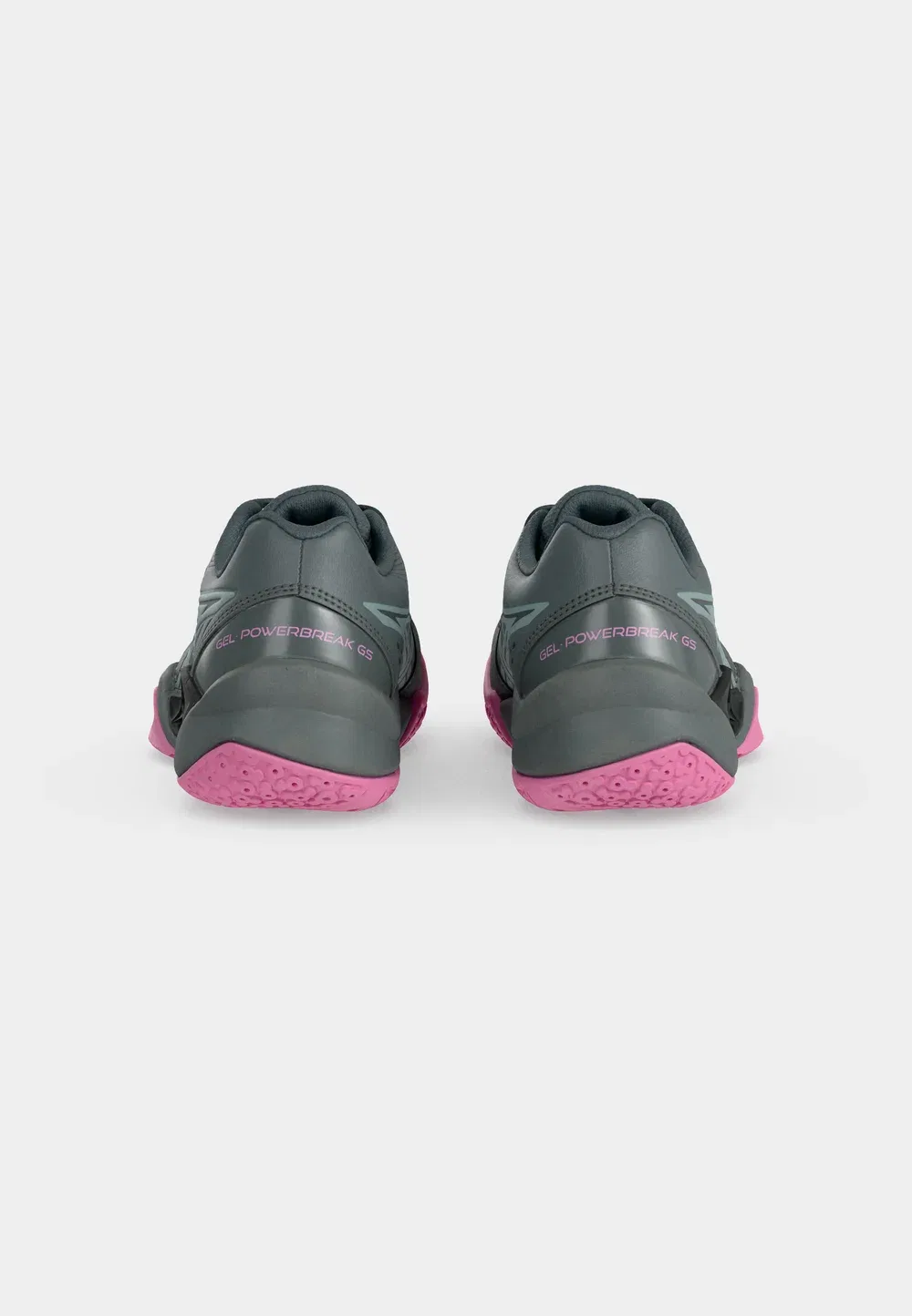 Кроссовки для гандбола Gel Powerbreak унисекс Asics, Steel Grey/Ocean Haze — фото 4