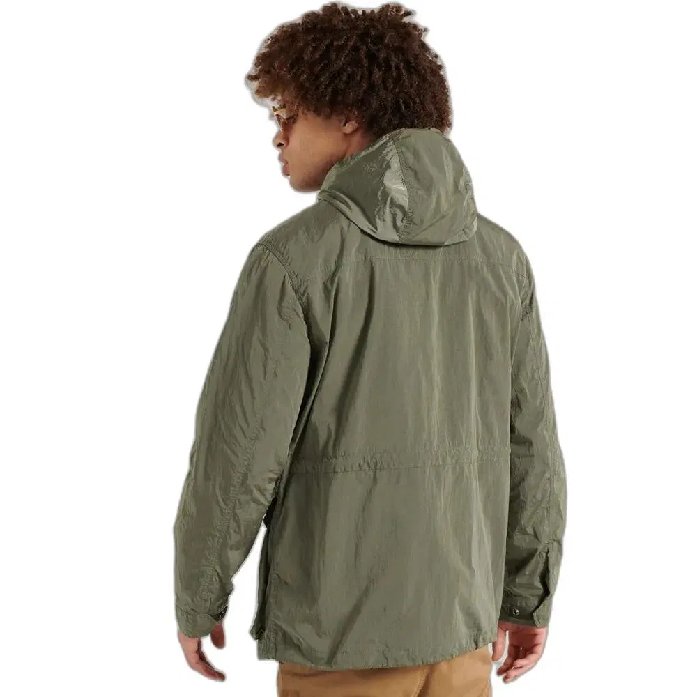 Мужская парка с принтом Militarischer Parka Superdry, Grun Khaki — фото 2