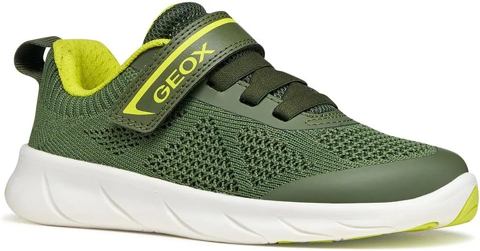 Детские кроссовки для мальчиков J Foot Run Geox, Yesili — фото 2