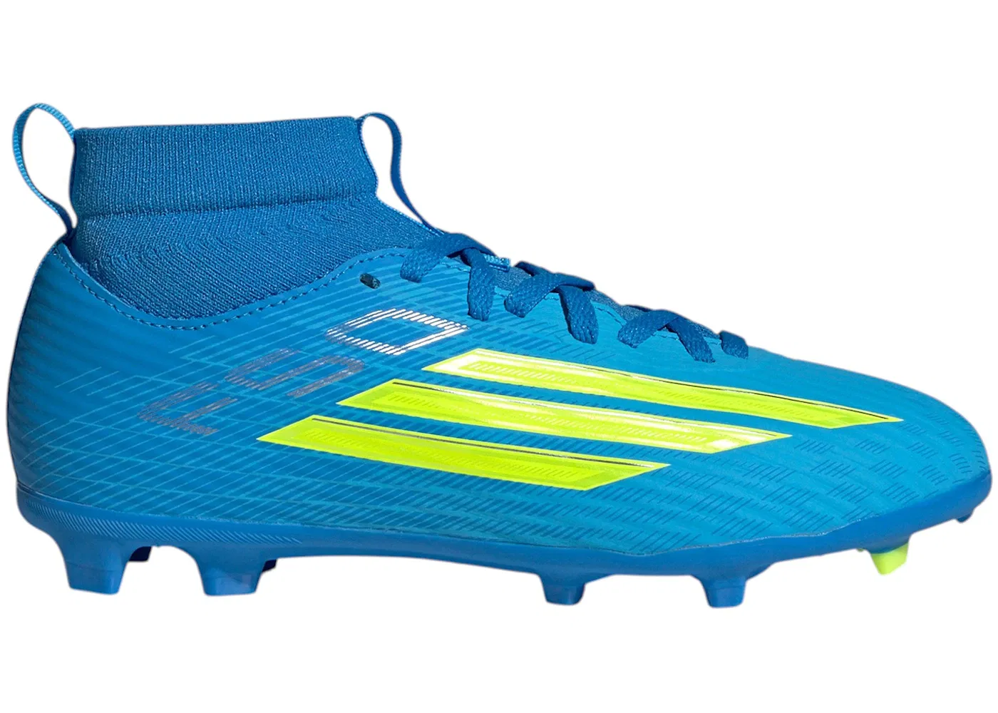 Детские бутсы с высокой посадкой Ice Cold Precision Pack Adidas, Lucid Ray Blue/Team Solar Yellow 2/Lucid Aquamarine