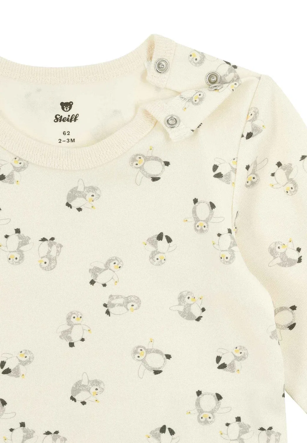 Body langarm baby wellness unisex - body Steiff, Eggnog — фото 3