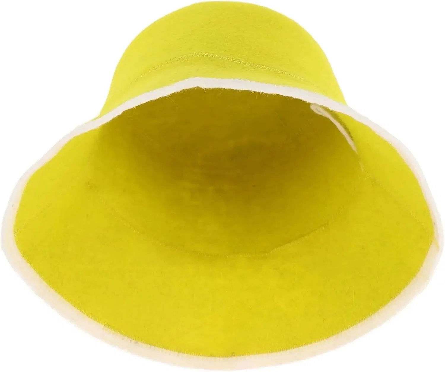 Шапочка для сауны войлочная, ZONSHJDKR, 2 шт, 30x26x16 см, Yellow — фото 3