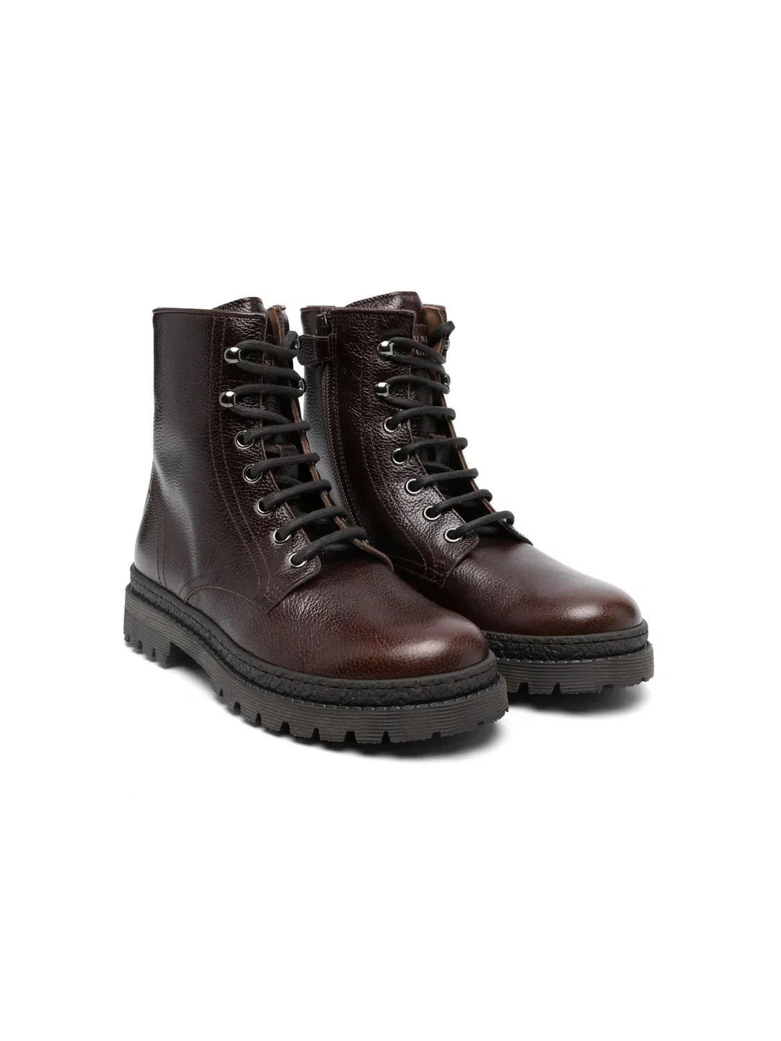 Brunello Cucinelli Ботинки из коричневой кожи