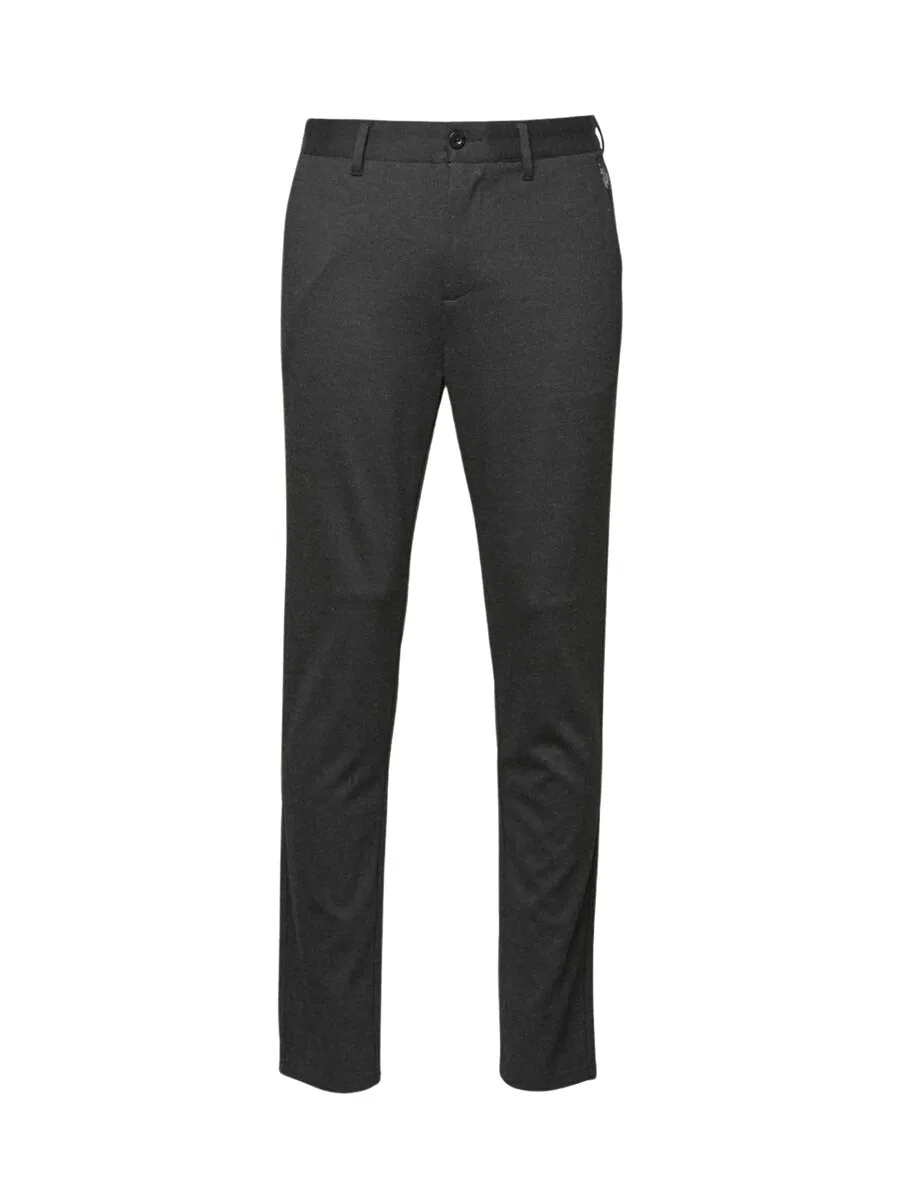 Брюки Regular UMMilo антрацитового цвета U.S. Polo Assn.
