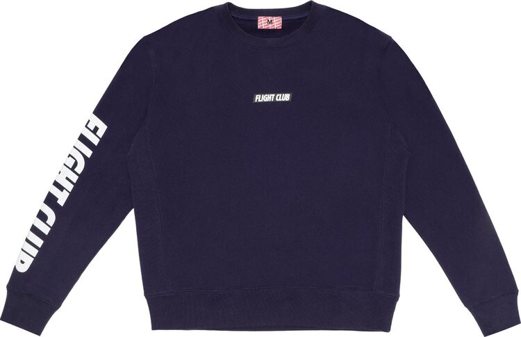 

Толстовка Flight Club Oversized Logo Crewneck 'Navy', синий