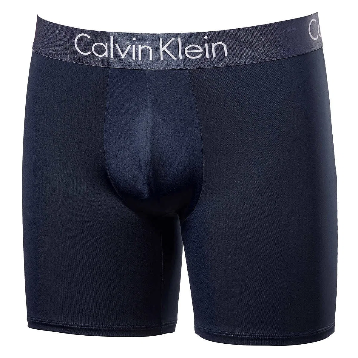 Мужские боксеры из хлопка Calvin Klein Cotton Classics 3-Pack, Navy Blue/Light Blue/Dark Grey — фото 3