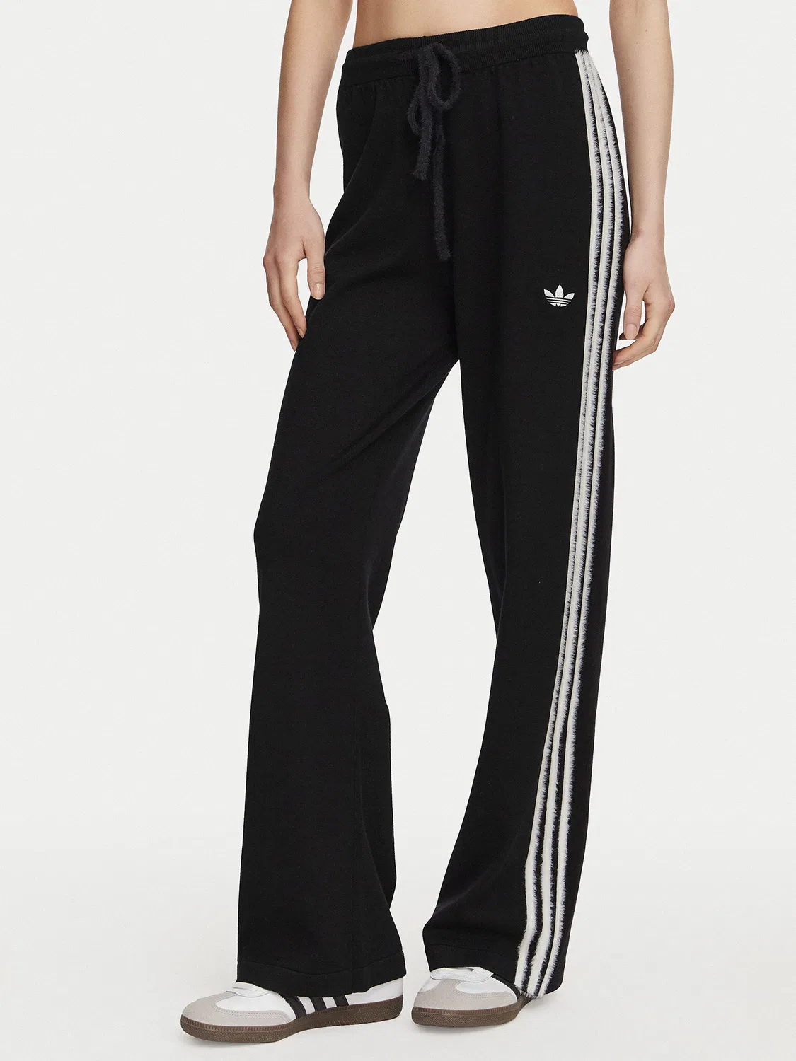 Женские спортивные штаны стандартного кроя Firebird Adidas, черный