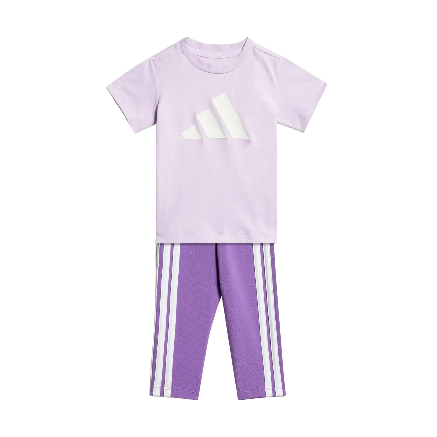 Детский футболка-сет Adidas, фиолетовый