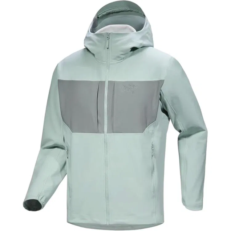 Мужская куртка из софтшелла Arc'teryx, Raw Stone Green/Stone Green/Dark Stone Green