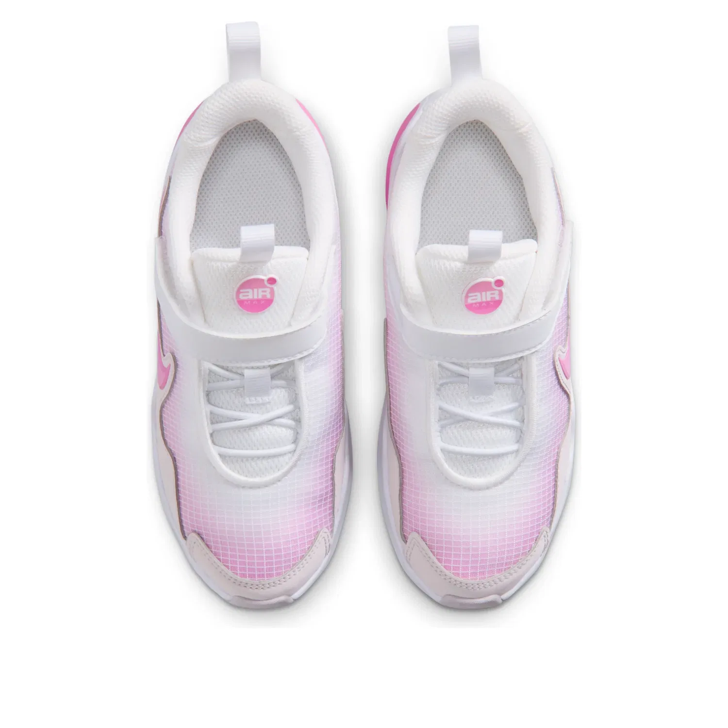 Детские кроссовки с сетчатым верхом Air Max Nova 'White Playful Pink' Nike, White/Playful Pink/Bleached Lilac — фото 3