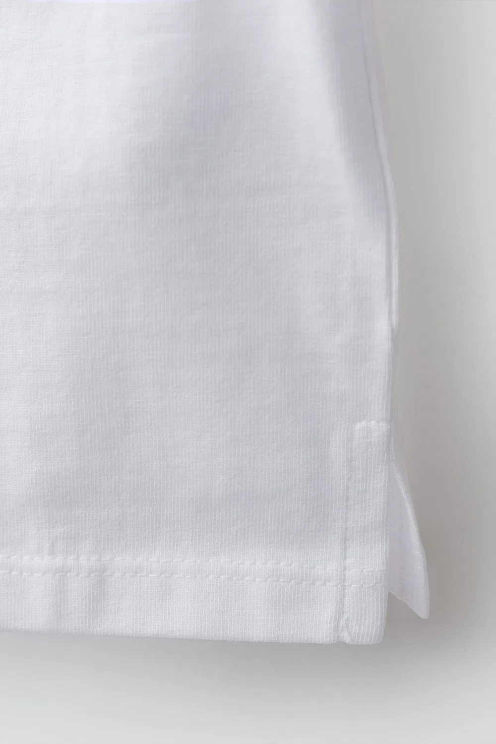 Футболка с аппликацией в виде сердца ZARA, White — фото 4