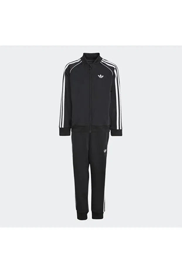 Детский спортивный костюм для девочек Adidas, Negru — фото 2