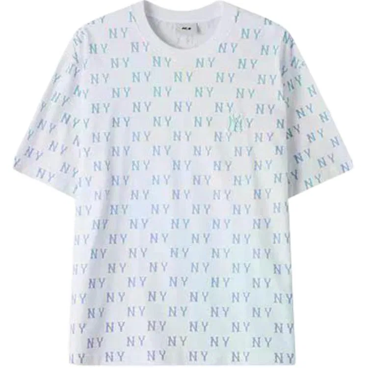 Детская футболка с круглым вырезом White/Blue MLB