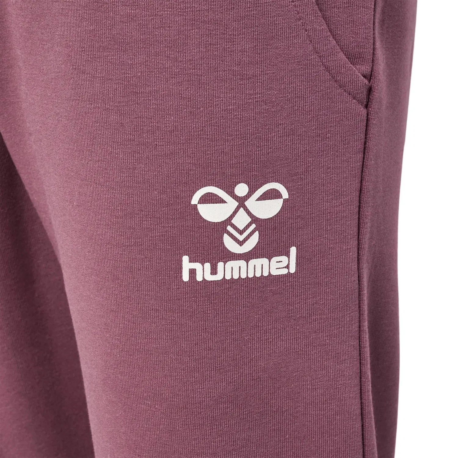 Детские спортивные штаны из футера с принтом Nuttie Hummel, Violett — фото 4