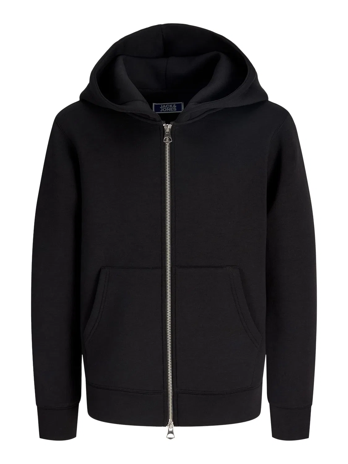 Худи на молнии с капюшоном Jcolegacy Jack & Jones Junior, черный