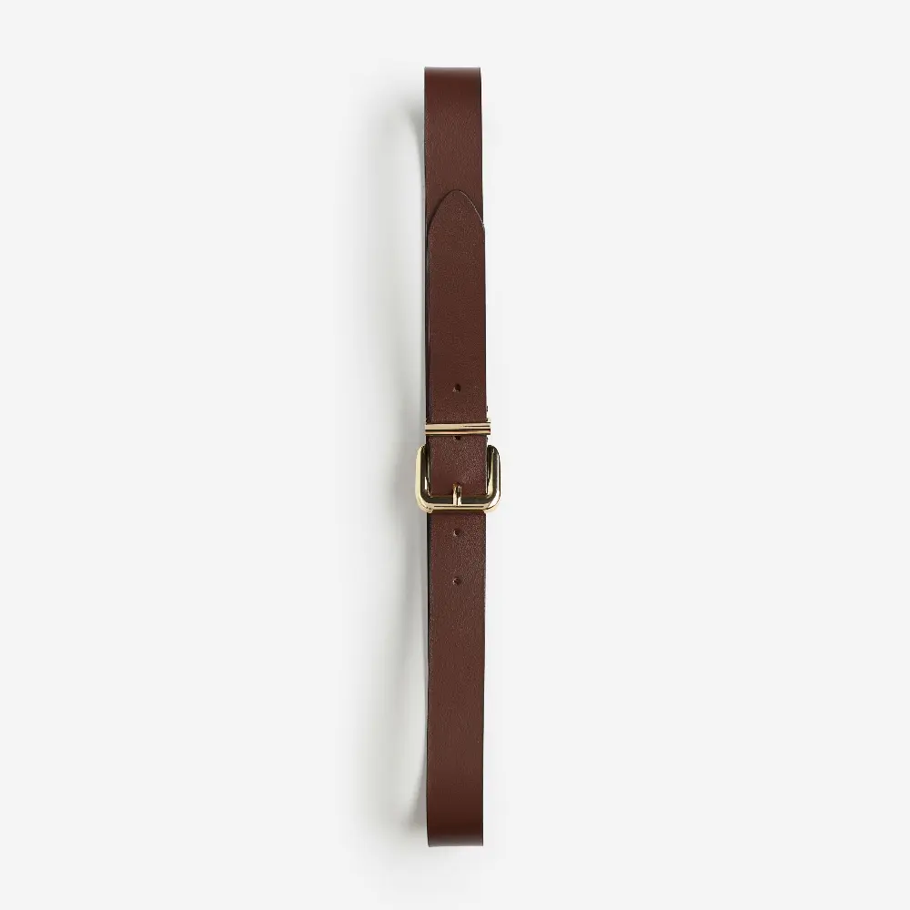 

Ремень H&M Leather, коричневый