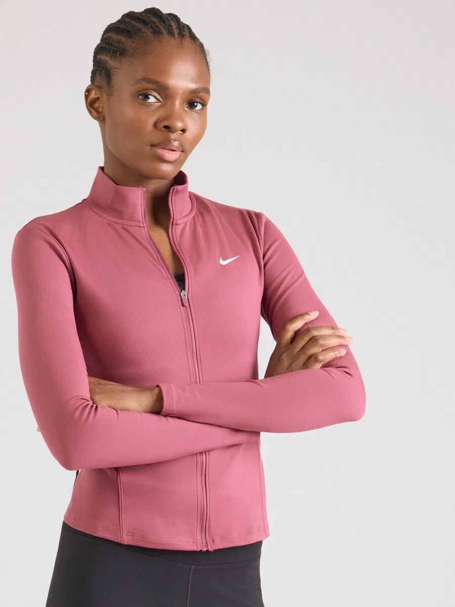 Толстовка на молнии NIKE Athletic Zip-Up Hoodie 'One' в цвете Pitaya — фото 2