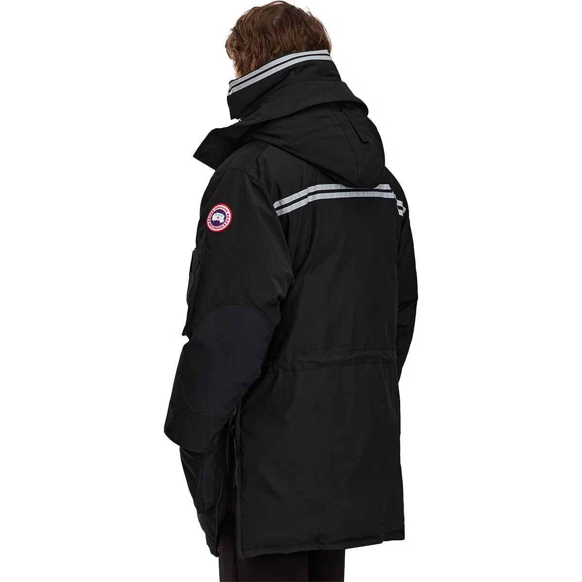 Мужская пуховая парка Snow Mantra Cr Parka Canada Goose, черный — фото 4
