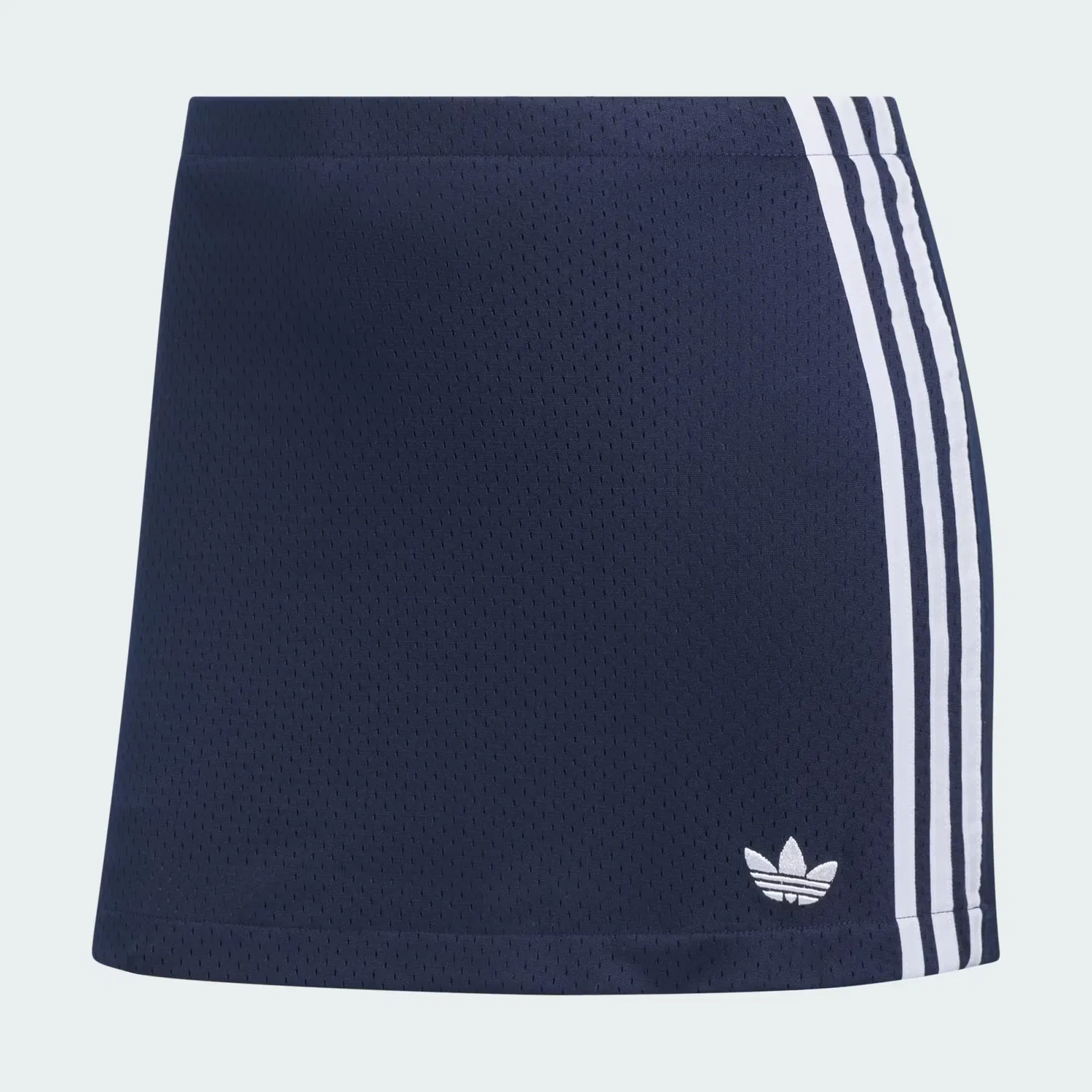 Женская юбка из сетки с внутренними шортами Mesh Skirt adidas Originals, Night Indigo — фото 4