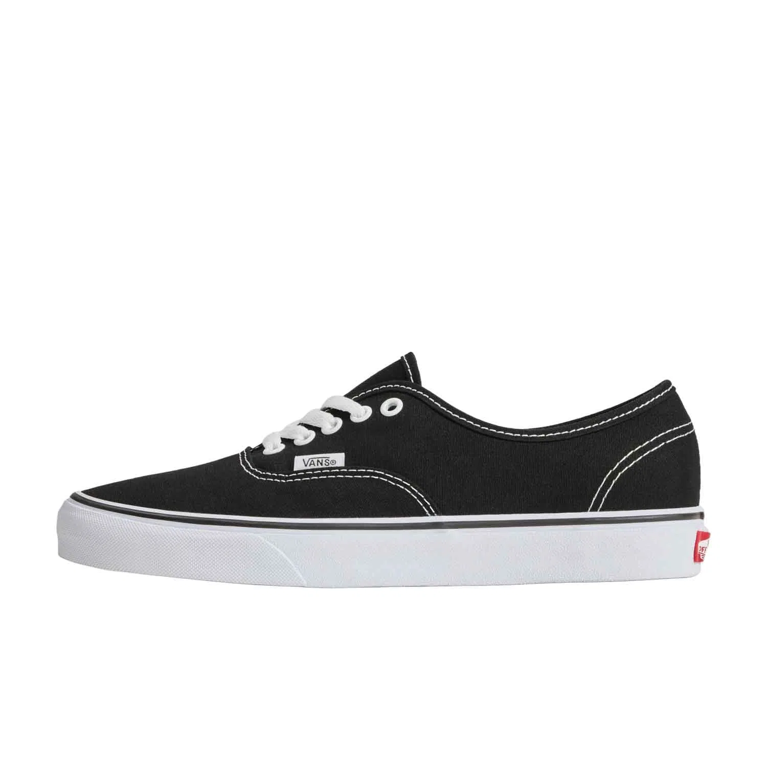 Детские кроссовки для девочек и мальчиков на шнуровке Authentic Vans, Canvasblack White