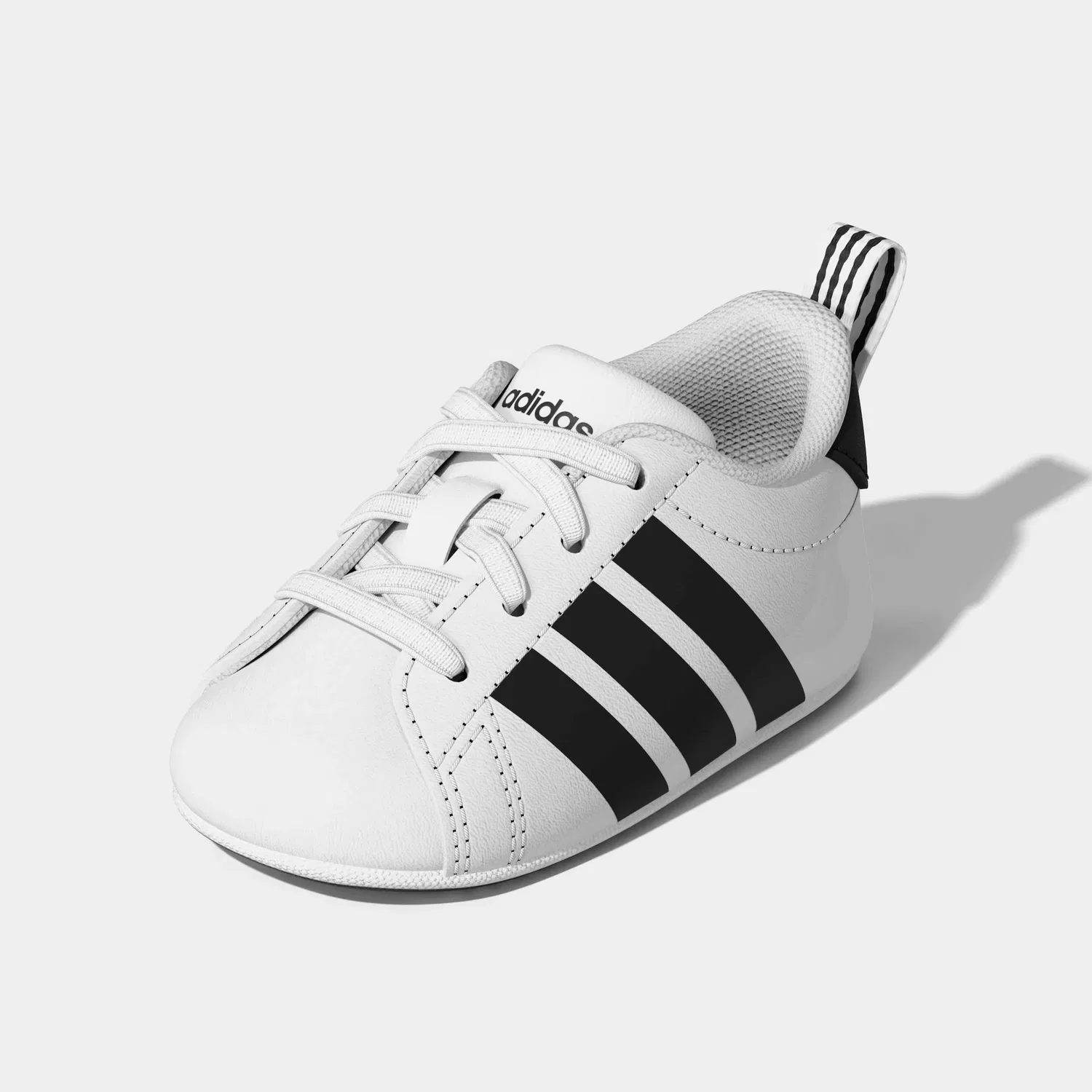 Детские кроссовки для ползания Grand Court Adidas, Cloud White/Core Black/Ftwr White