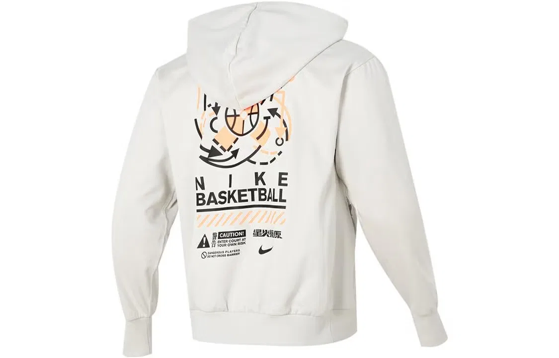 Худи с логотипом Dri-Fit Nike, белый — фото 2