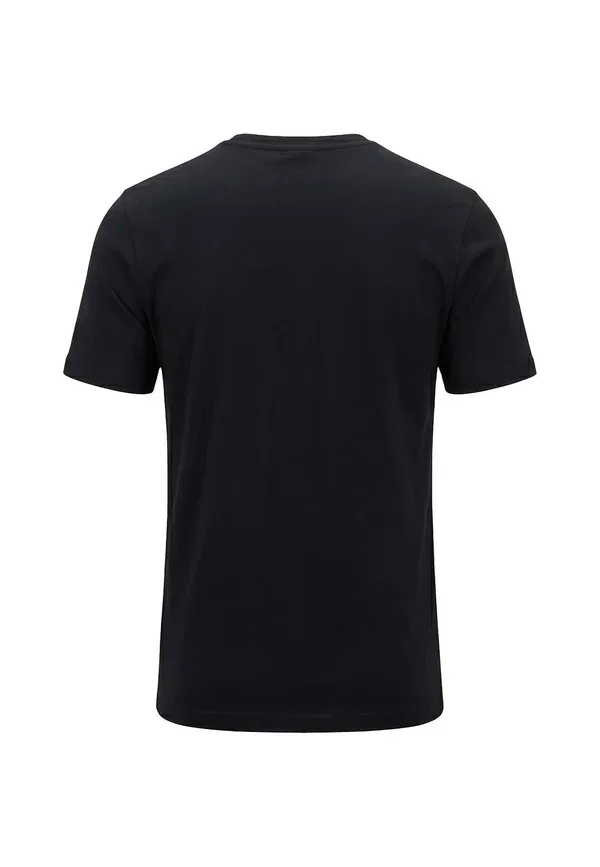 Футболка хлопковая Basic T-shirt U.S. Polo Assn, черный U.S. Polo Assn. — фото 3