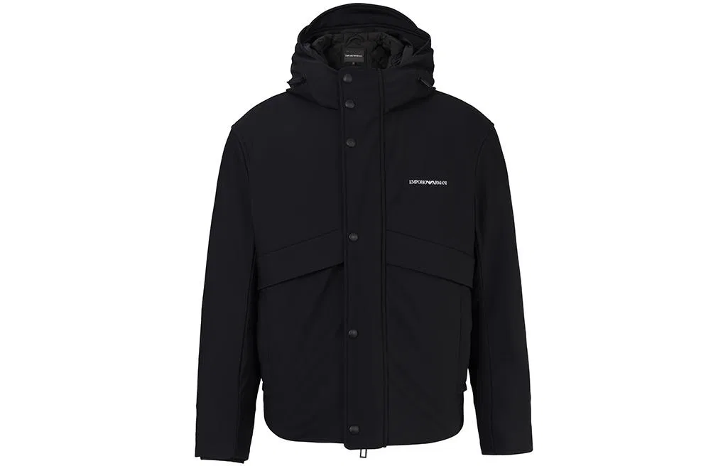 Пуховик Emporio Armani мужской черный