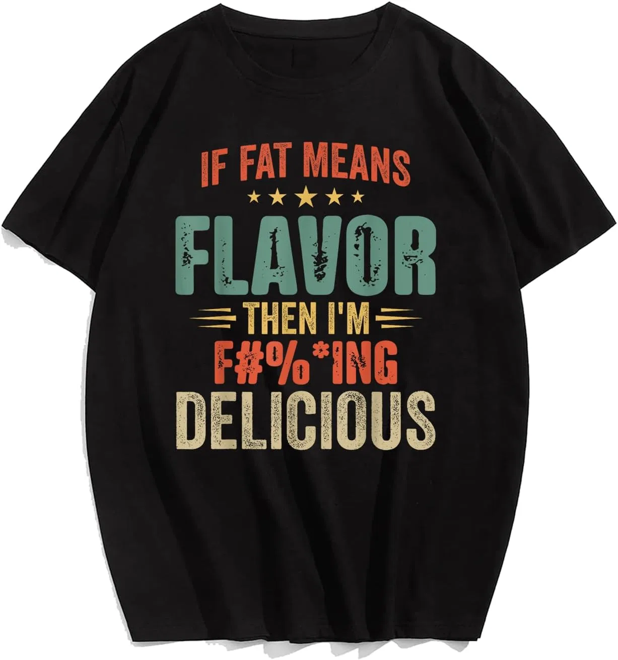 Мужская футболка с принтом Funny Sarcastic Humor, Crew Neck — фото 2