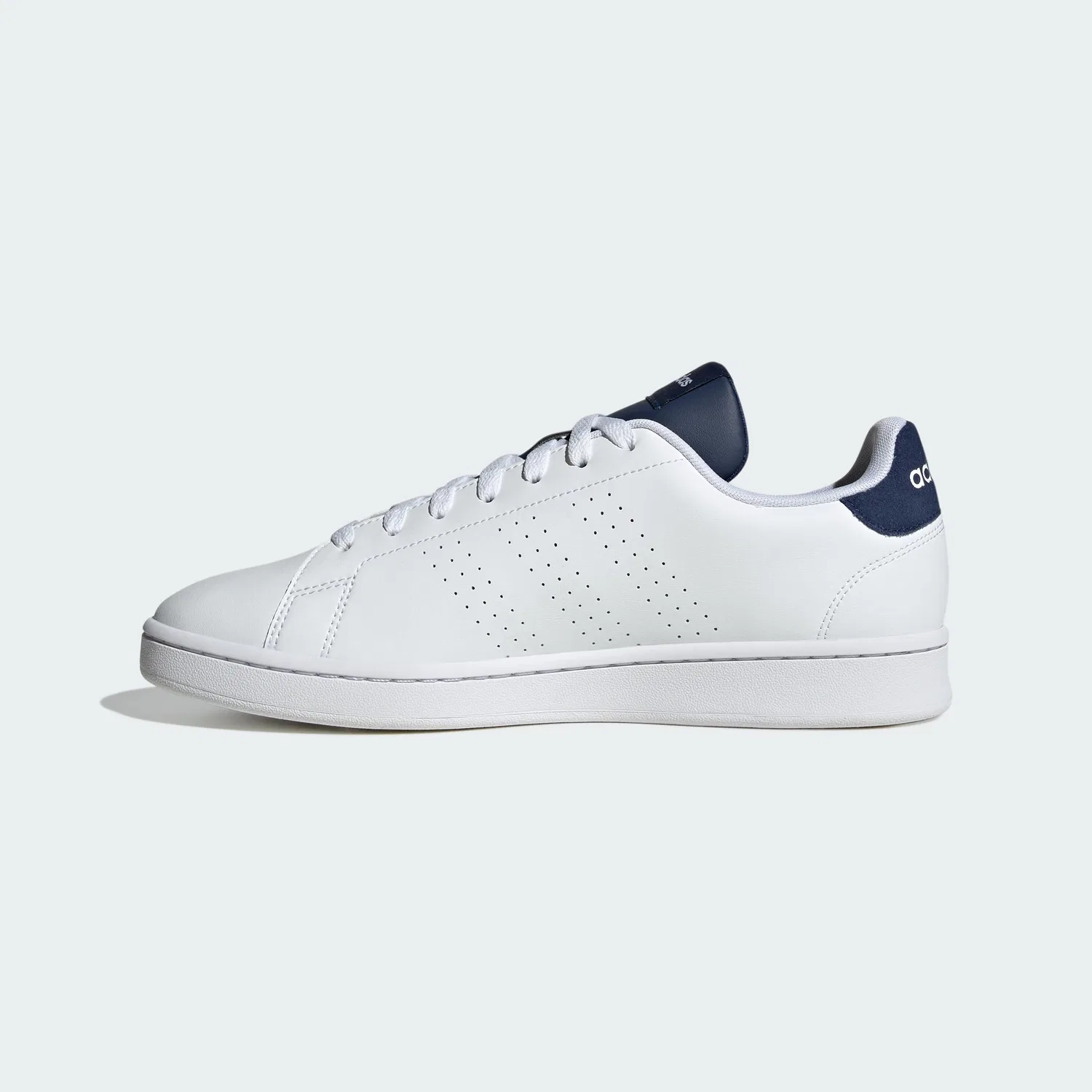 Детские кроссовки с закрытым мыском Adidas, Cloud White Cloud White Dark Blue — фото 2