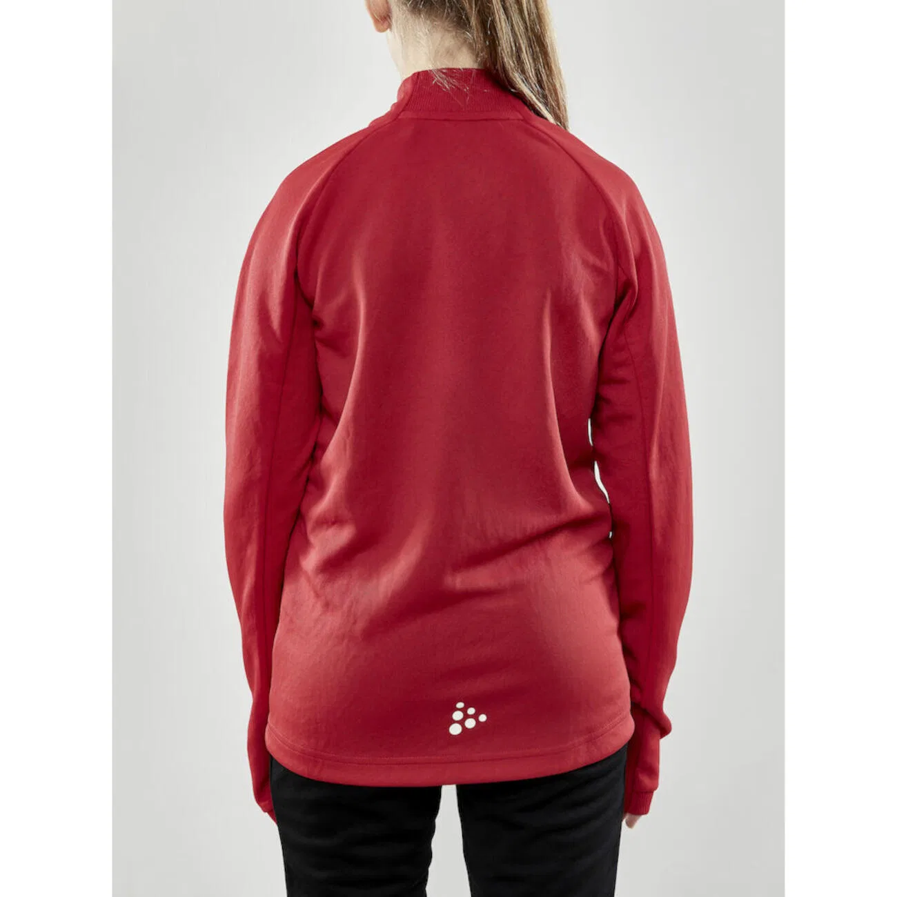 Детская тренировочная куртка Evolve Full Zip Jr Craft, Rot — фото 4