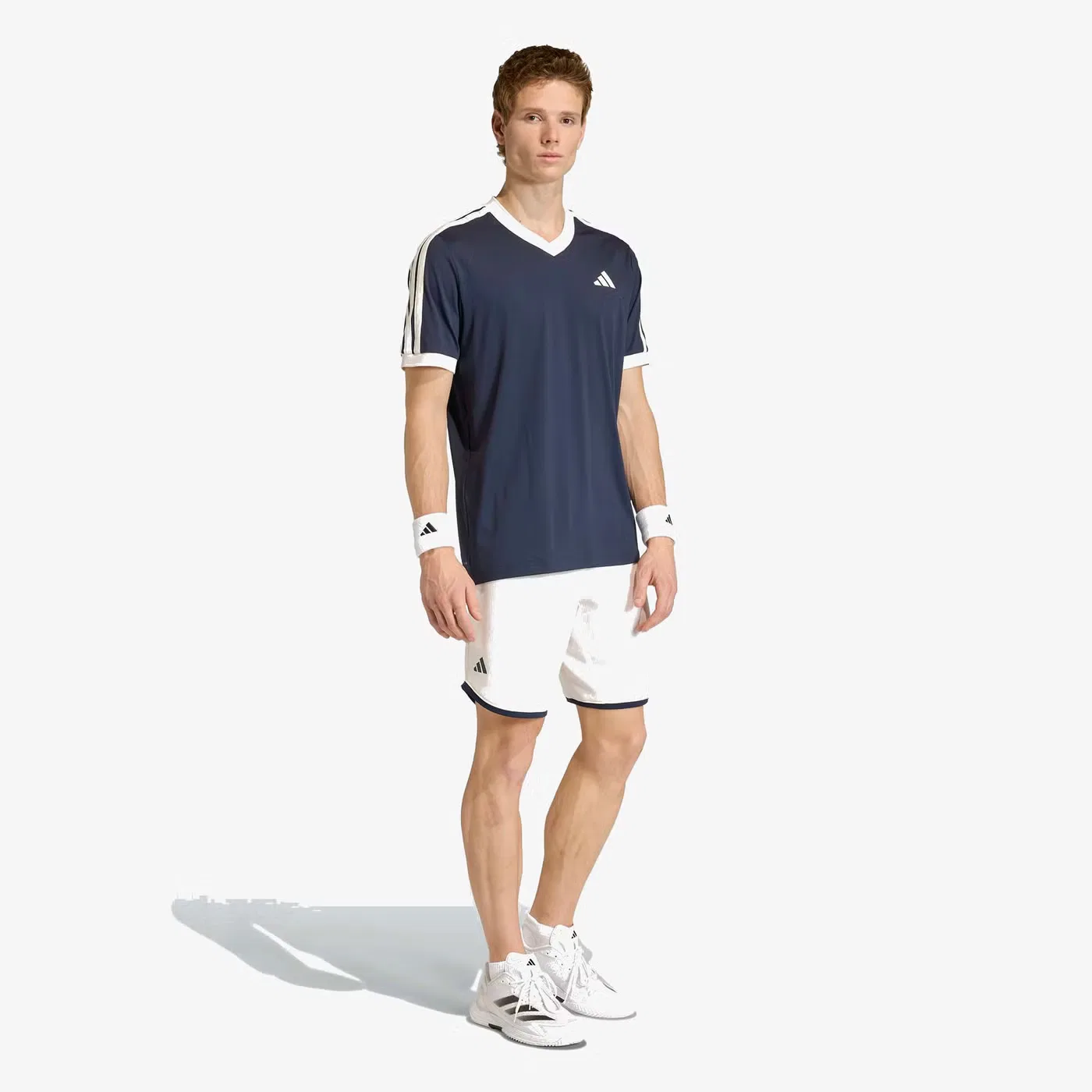 Футболка с принтом Tennis Classics Adidas, темно-синий — фото 4