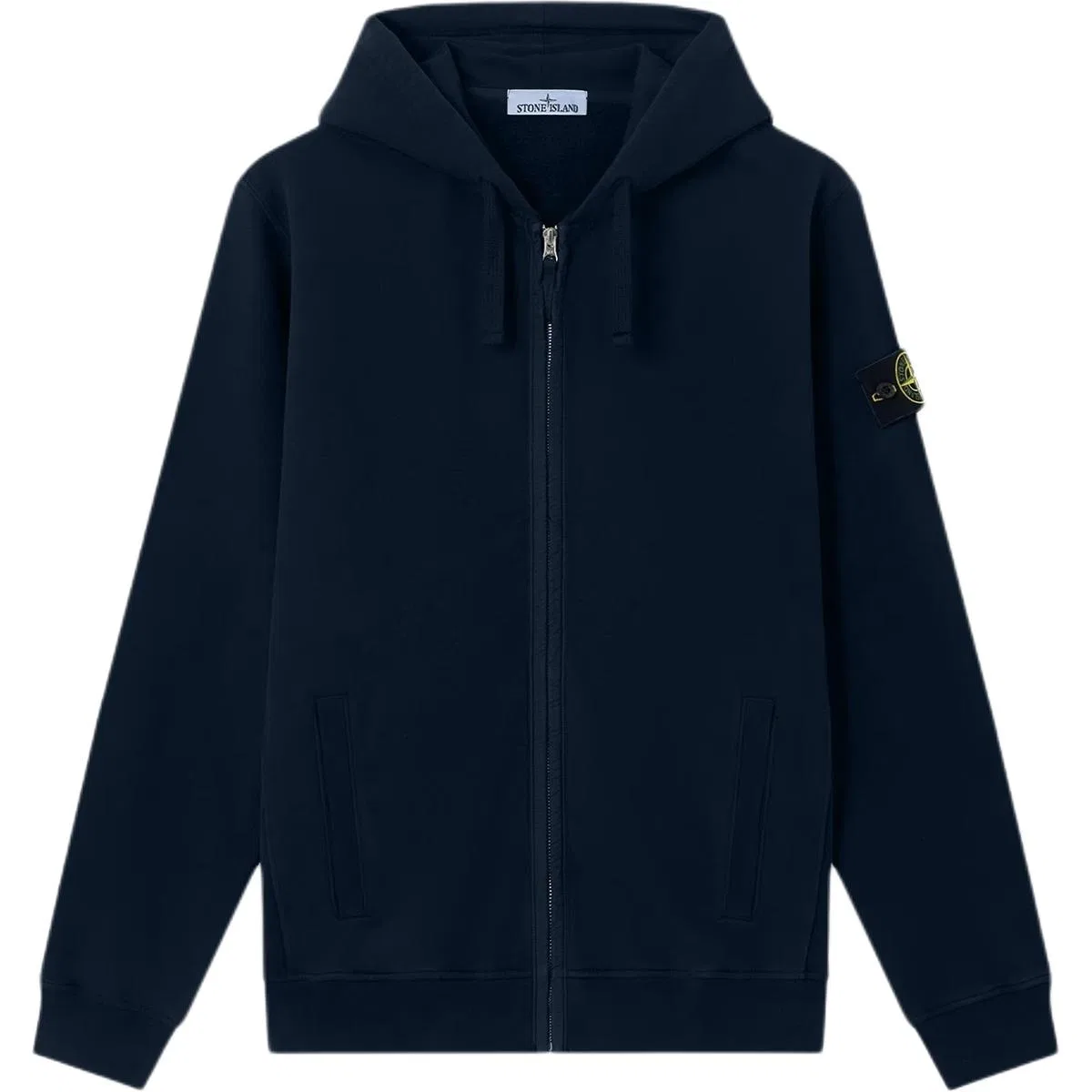 Мужской свитшот с капюшоном STONE ISLAND, Marine Blue
